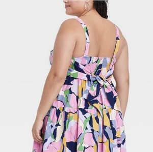 Ava and Viv Floral Tiered Dress